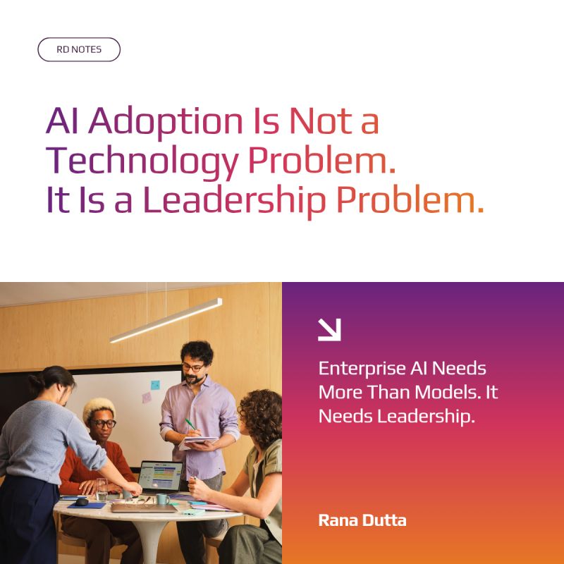 AI Adoption is Not a Technology Problem. It is a Leadership Problem