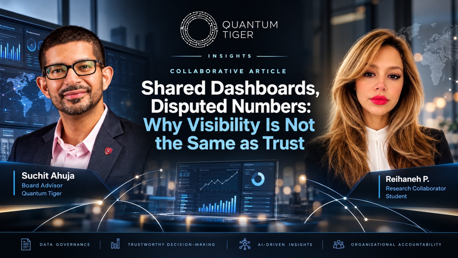 Quantum Tiger Board Advisor Co-Authors Insight on Data Visibility, Trust and Governance